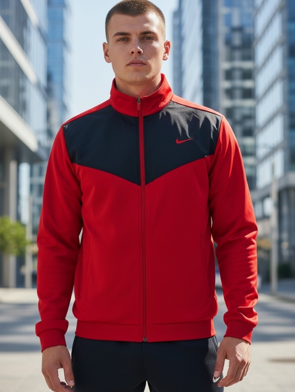 Nike Men's Size 2XL Warm Up Track Jacket Full Zip Training Gear - Picture 1 of 10